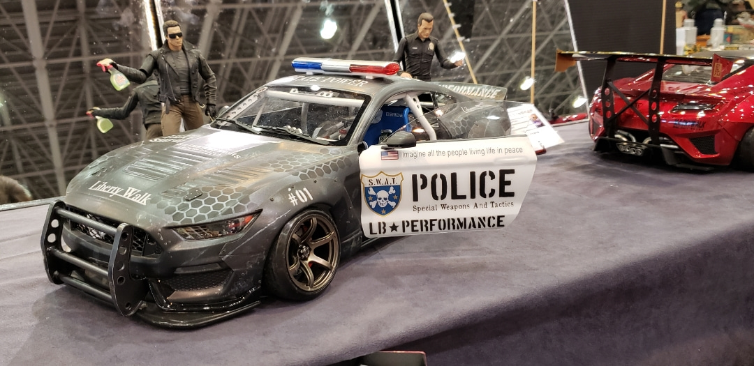 tamiya rc police car