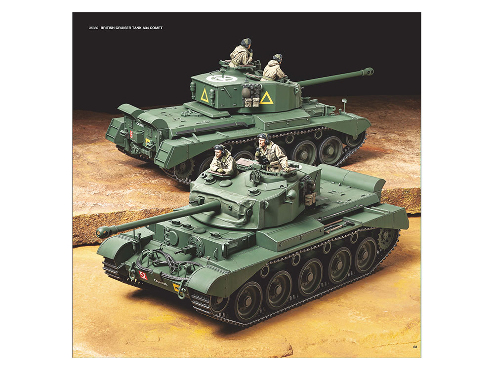 Tamiya 1/35 Comet Tank new tool kit review 35380