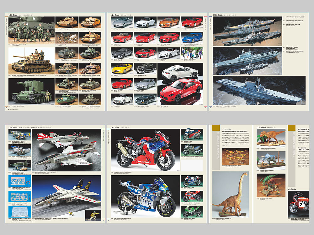 Full details of 64442 Tamiya Catalog 2023 (scale model version