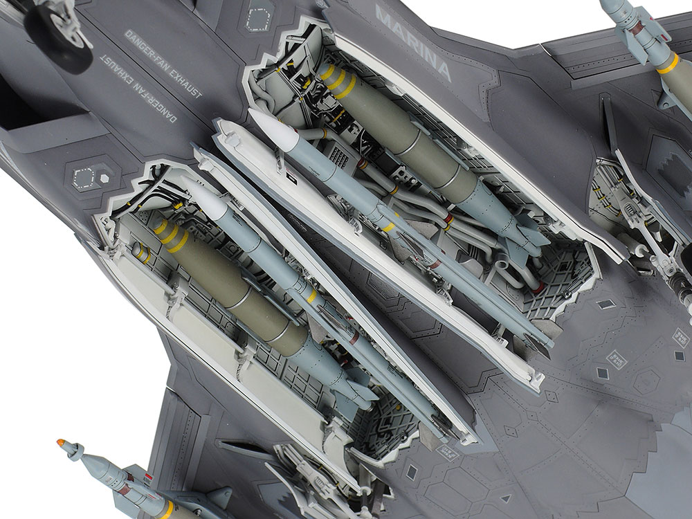 Full details of Tamiya 61125 1/48 Lockheed Martin F-35B Lightning II -  TamiyaBlog