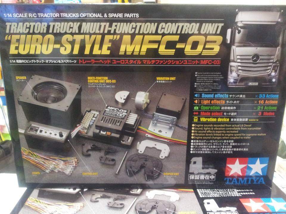 Tamiya 1/14 MFC-03 RC Tractor Truck Euro Style Multi-Function Control Unit 56523 