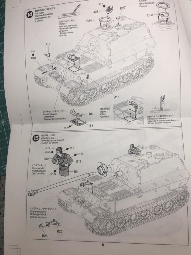 Char Allemand Elefant Destroyer 1:48 - Maquette Tamiya TA32589 à Monter