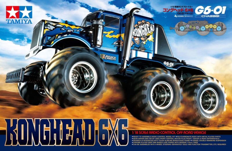 tamiya 6x6 konghead
