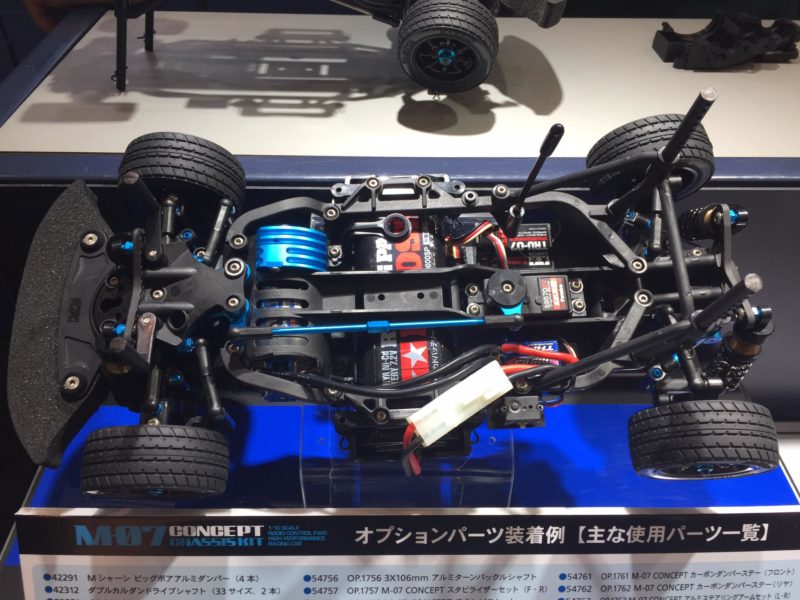 ☆未使用オプション多数☆タミヤ M-07 CONCEPT サーボ付 - ホビーラジコン