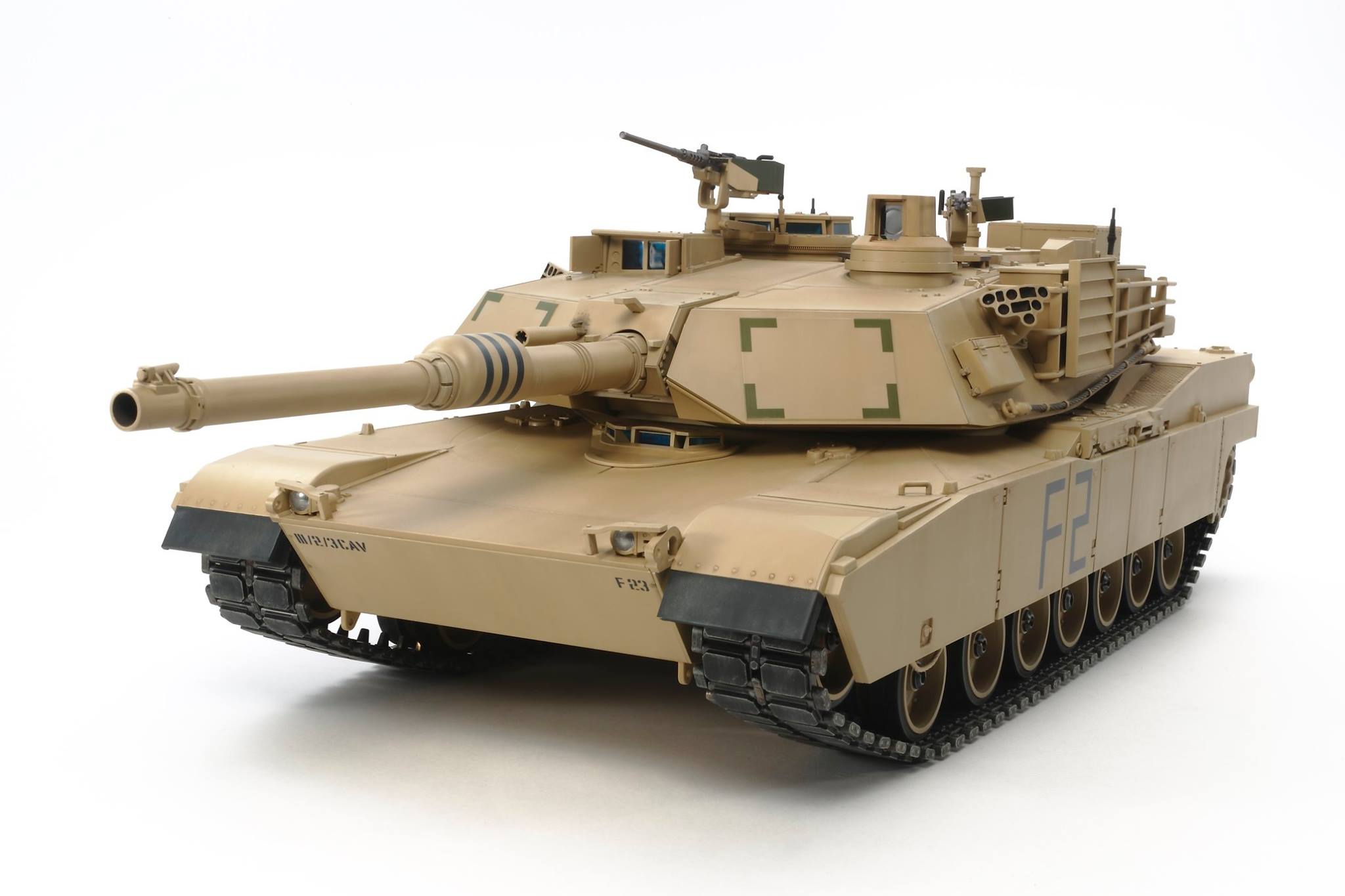 Upcoming Tamiya 1/16 RC U.S. Main Battle Tank M1A2 Abrams Full-Option ...