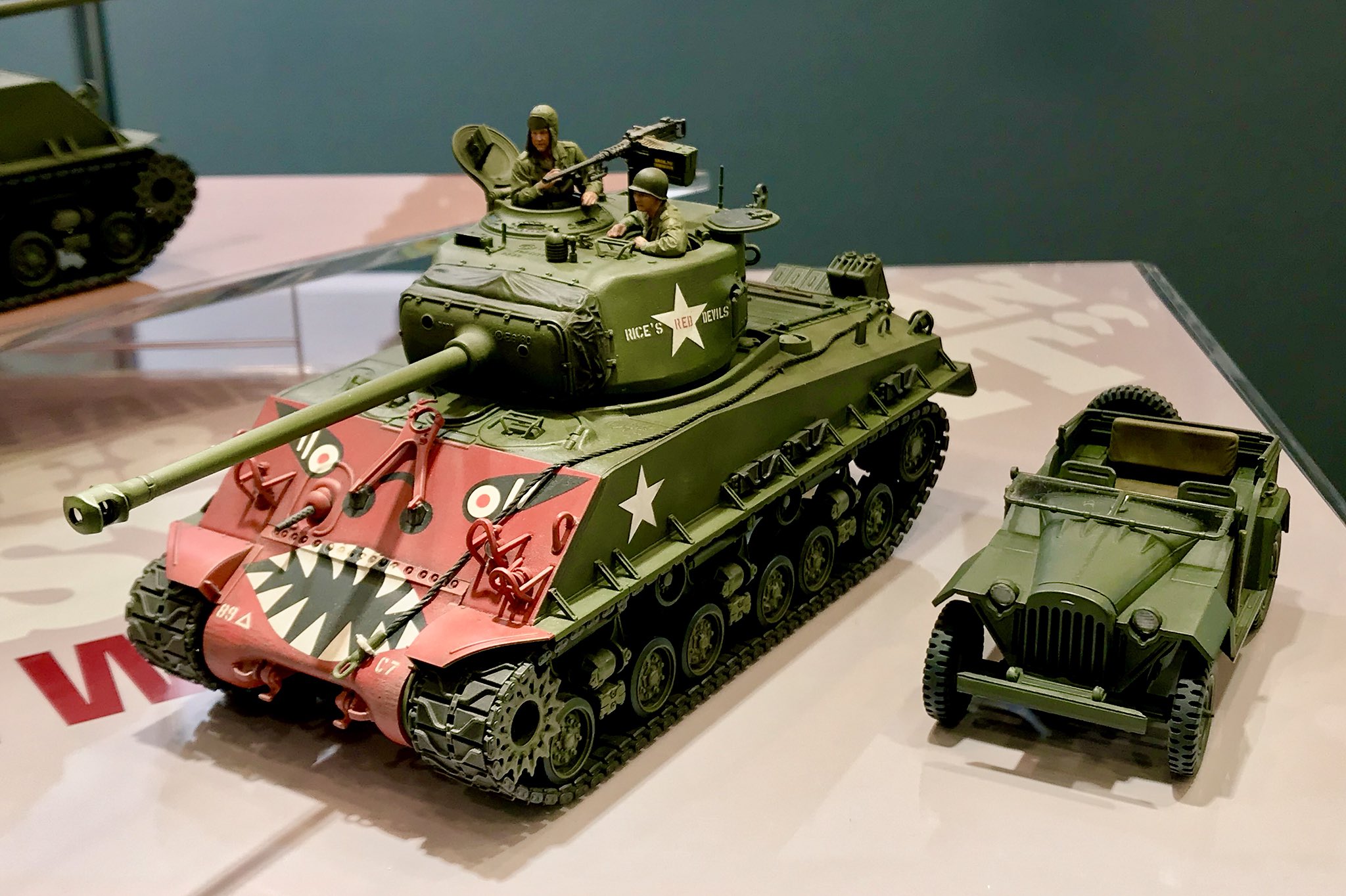 Modellbaus Tze Us Medium Tank M A E Sherman Easy Eight Korean War