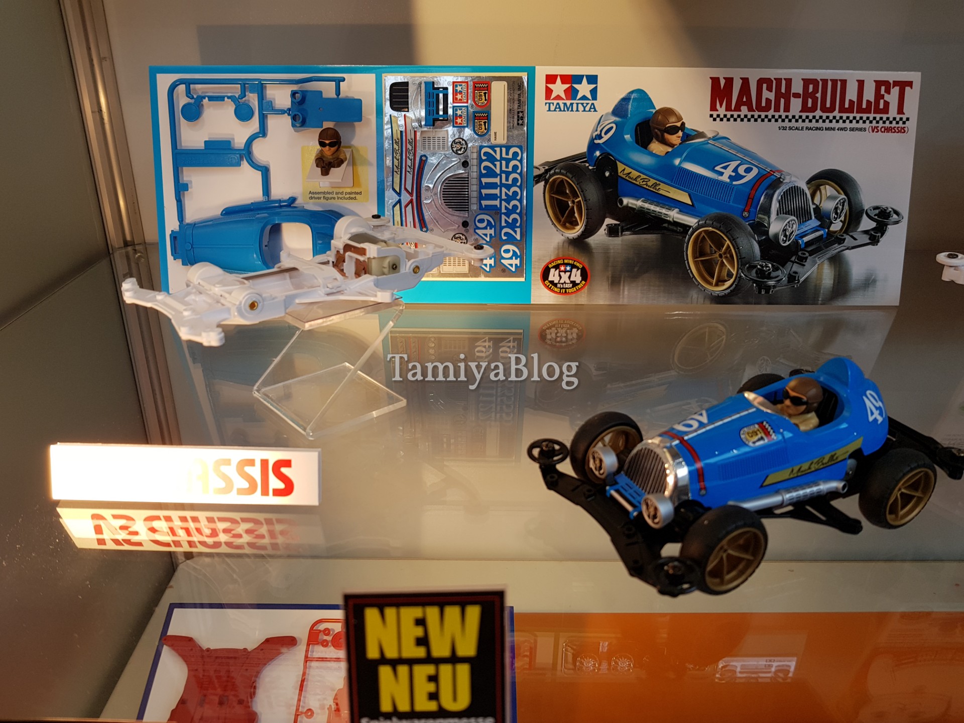 Tamiya 18091 MACH-BULLET VS CHASSIS @ Nuremberg Toy Fair ...