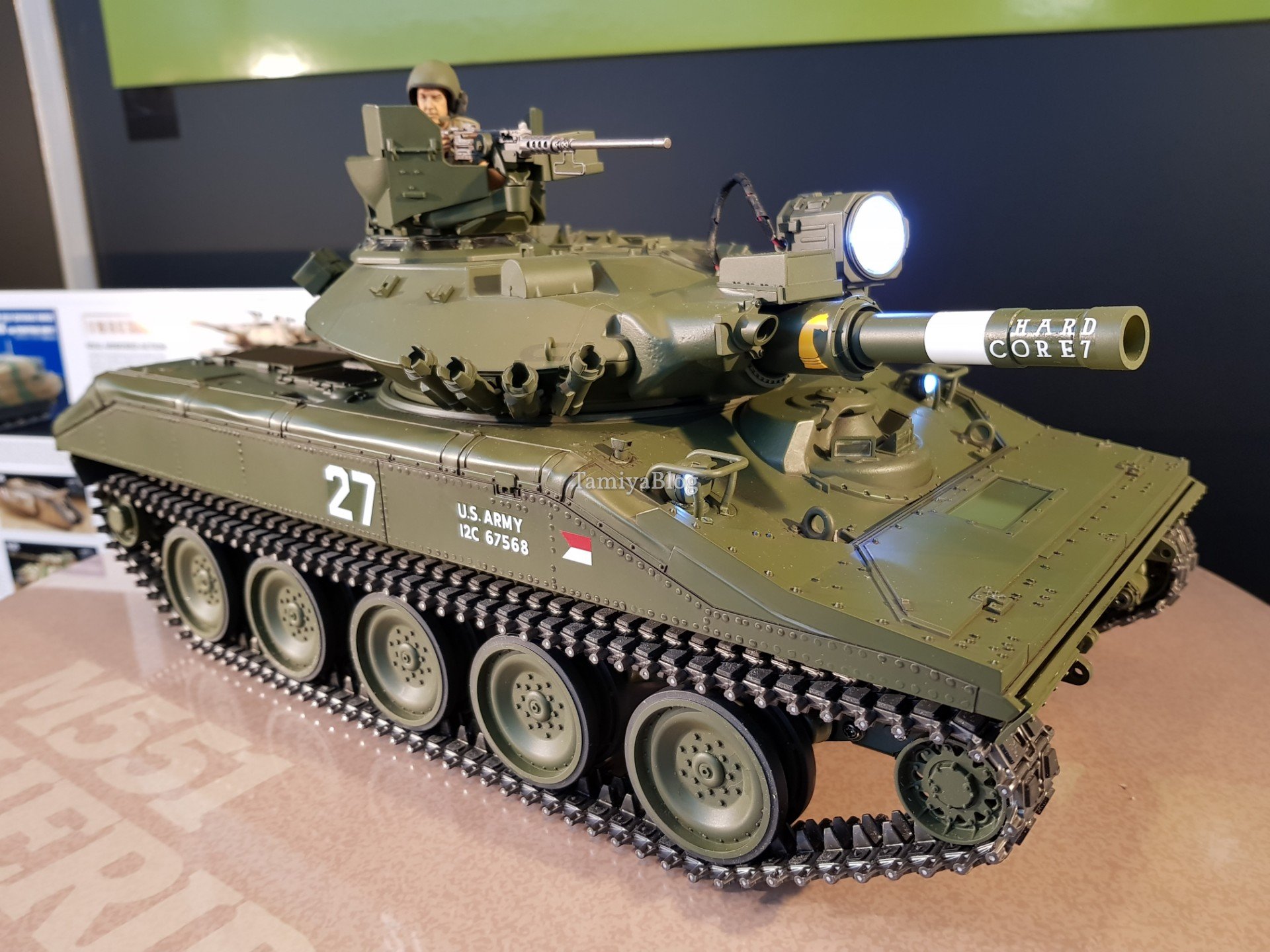 M551 Light Tank HO 1:87 Minitanks # 740456 Sheridan 245 US Army 