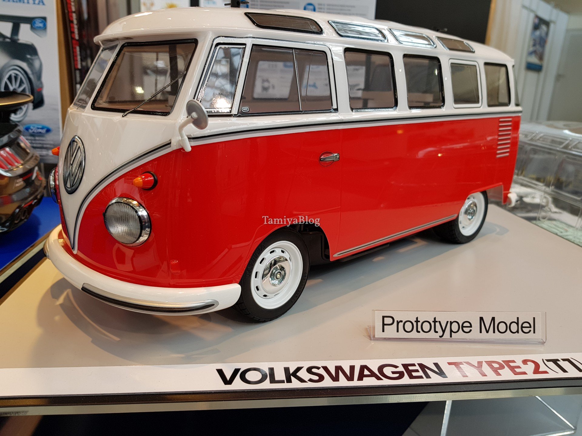 Tamiya 58668 Volkswagen Type 2 T1 Nuremberg Toy Fair 2019 Tamiyablog