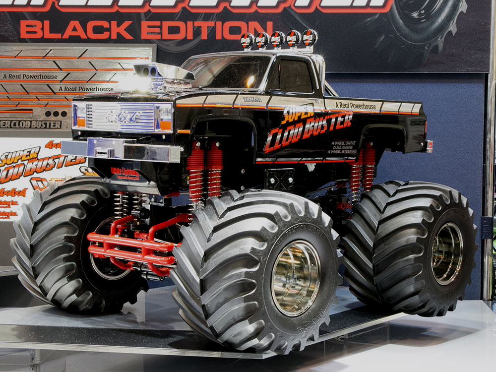 Another photo and official description of Tamiya 47432 Super Clod Buster Black Edition TamiyaBlog