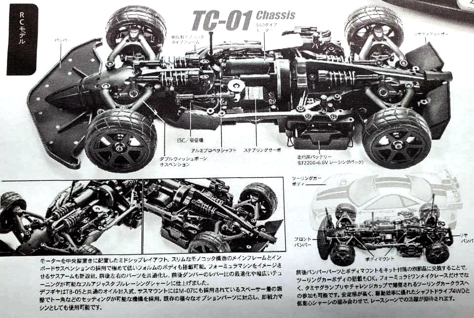 Sneak Preview Of Tamiya Tc 01 Chassis Tamiyablog