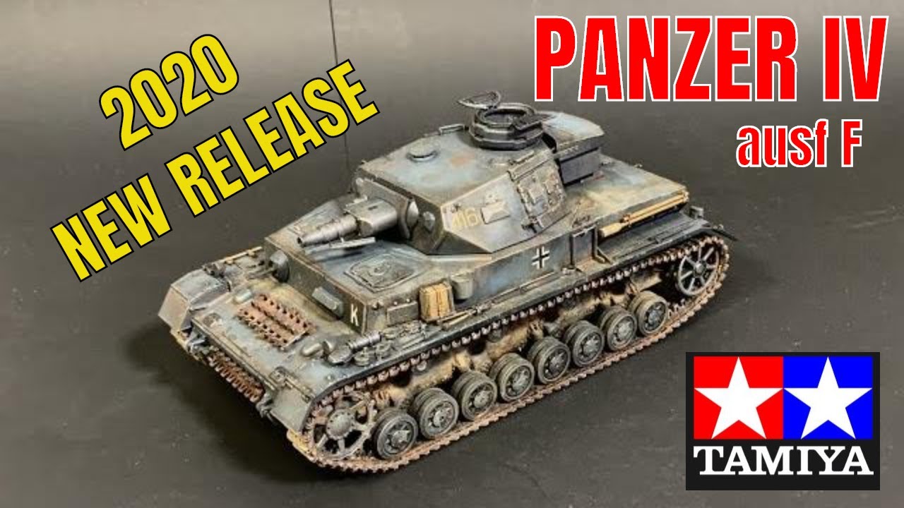 Building the new Tamiya 1/35 Panzer IV ausf F 2020 video - TamiyaBlog