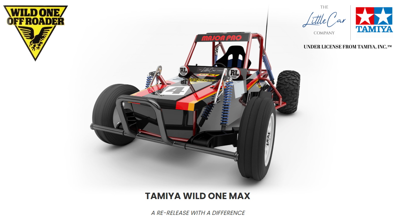 Full scale Tamiya Wild One MAX car coming in 2022 TamiyaBlog