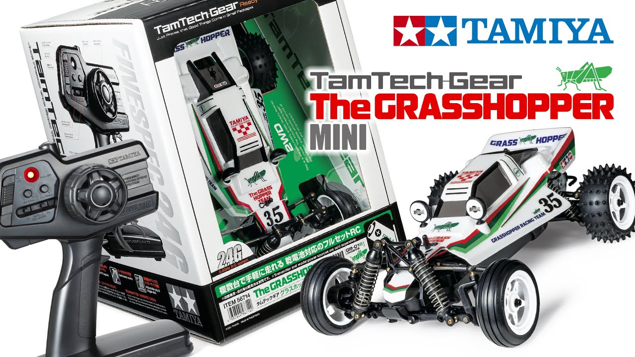 Full Details Of Tamiya 56714 TamTech-Gear The Grasshopper