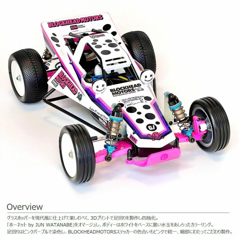 Nice customised Tamiya Grasshopper 202X by Grahho Lab - TamiyaBlog