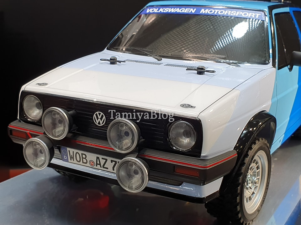 Tamiya 58714 1/10 RC VW Golf MK2 GTI 16V Rally (MF-01X Chassis) at  Nuremberg Toy Fair 2023 - TamiyaBlog