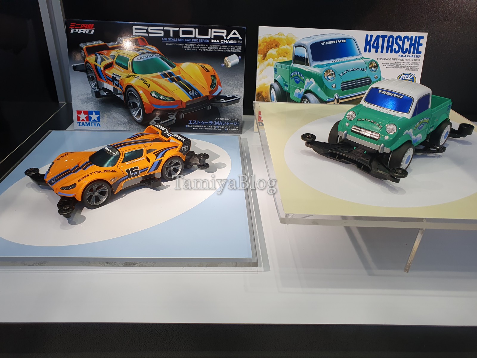 New Tamiya Mini 4WD and Educational series shown at the Nuremberg Toy