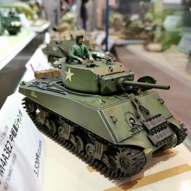 First photos of the new Tamiya static models displayed at the 2023 ...